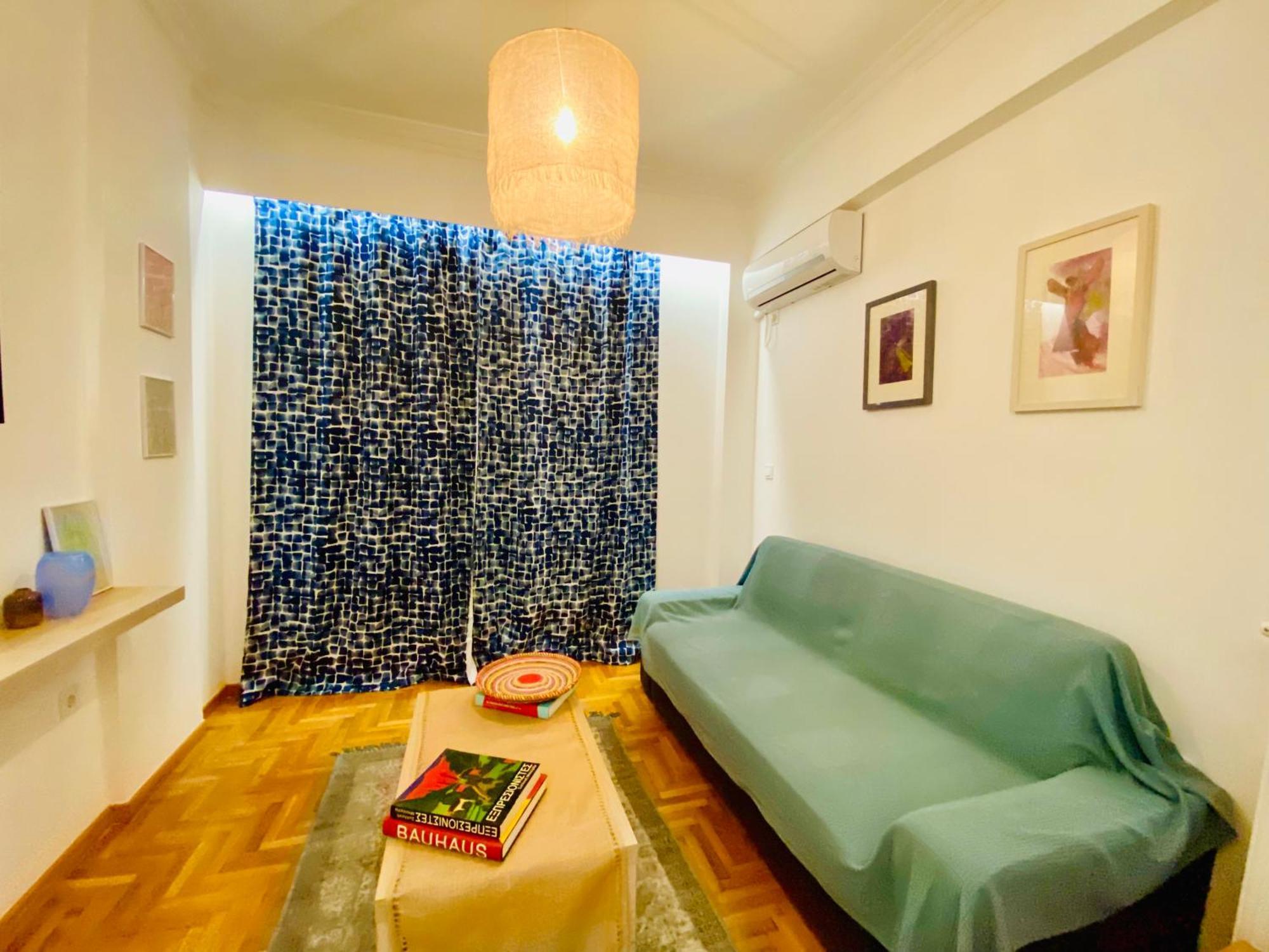 Antinoros Inn, Stylish Apartment,3' To Metro Athens Luaran gambar